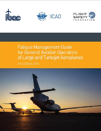 The Fatigue Management Guide for General Aviation Operators of Large and Turbojet Airplanes Cover