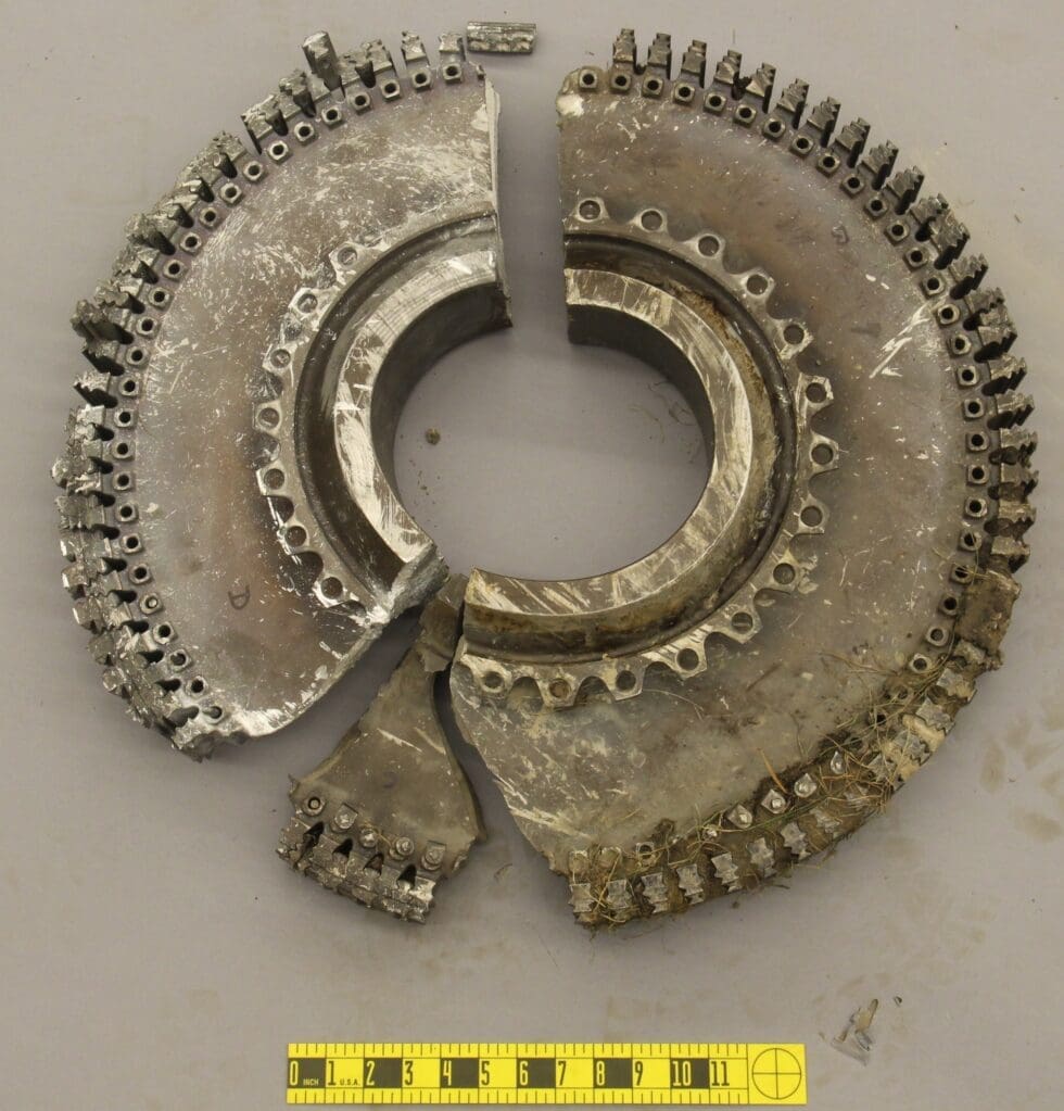 Subsurface Defect Led to Uncontained Failure of American 767 Engine