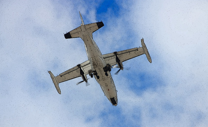 Getting Behind the Aircaft