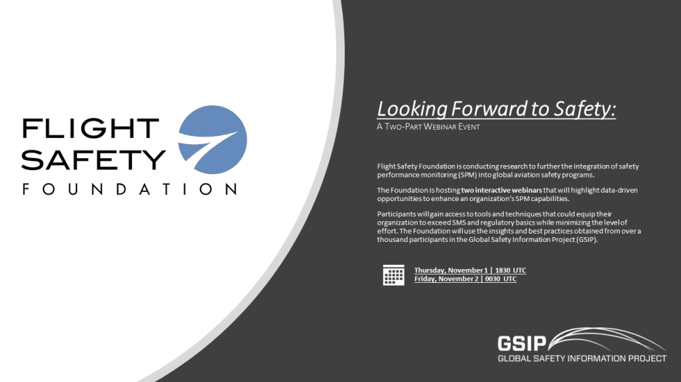 Safety Performance Monitoring Webinar