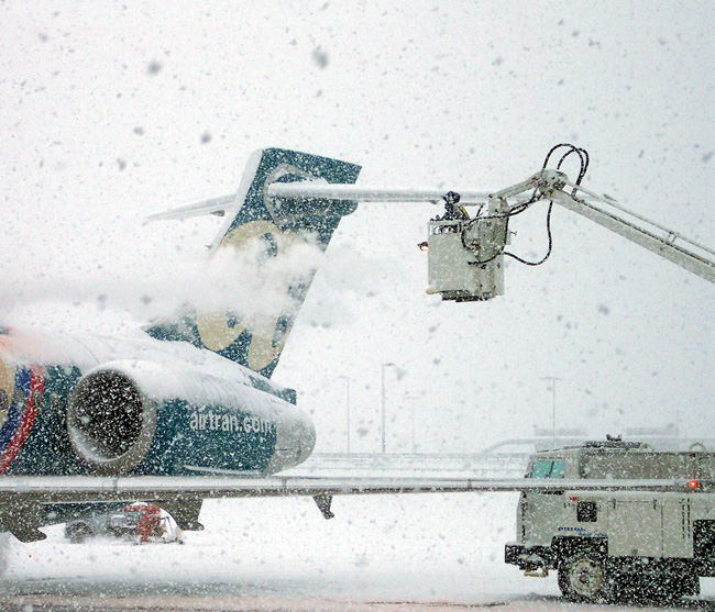 Deicing for Safe Taxiing