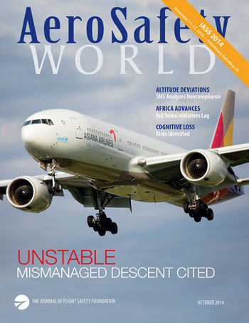 AeroSafety World October 2014