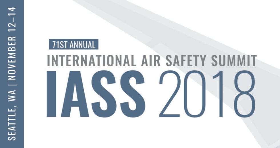 IASS 2018 Opens Monday in Seattle