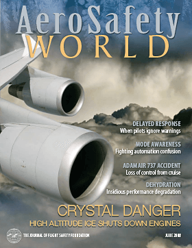 AeroSafety World June 2008 Table of Contents