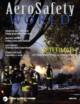 AeroSafety World March 2010 Table of Contents