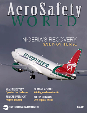 AeroSafety World May 2009 Table of Contents