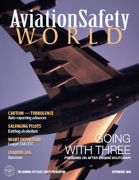 Aviation Safety World September 2006 Table of Contents