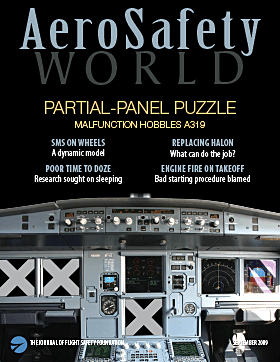 AeroSafety World September 2009 Table of Contents