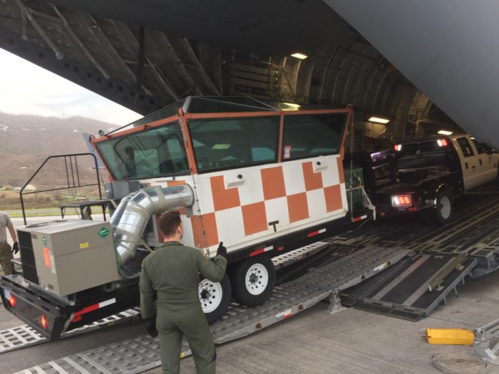 FAA Sends Mobile ATC Tower to Storm-Ravaged Virgin Islands