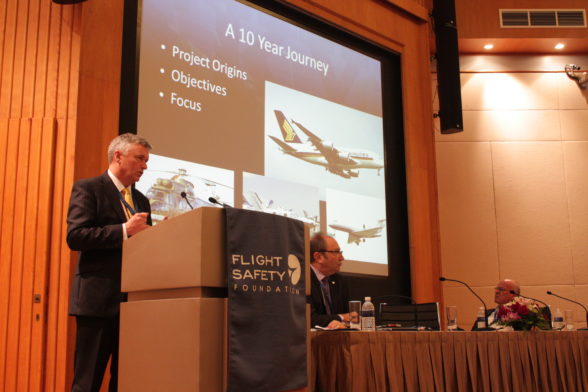 FSF Recognizes Long-Time Corporate Aviation Safety Advocate Sydney Baker